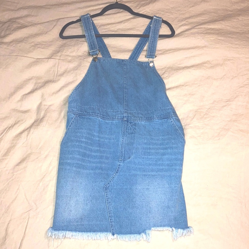 Altard state overall denim dress
